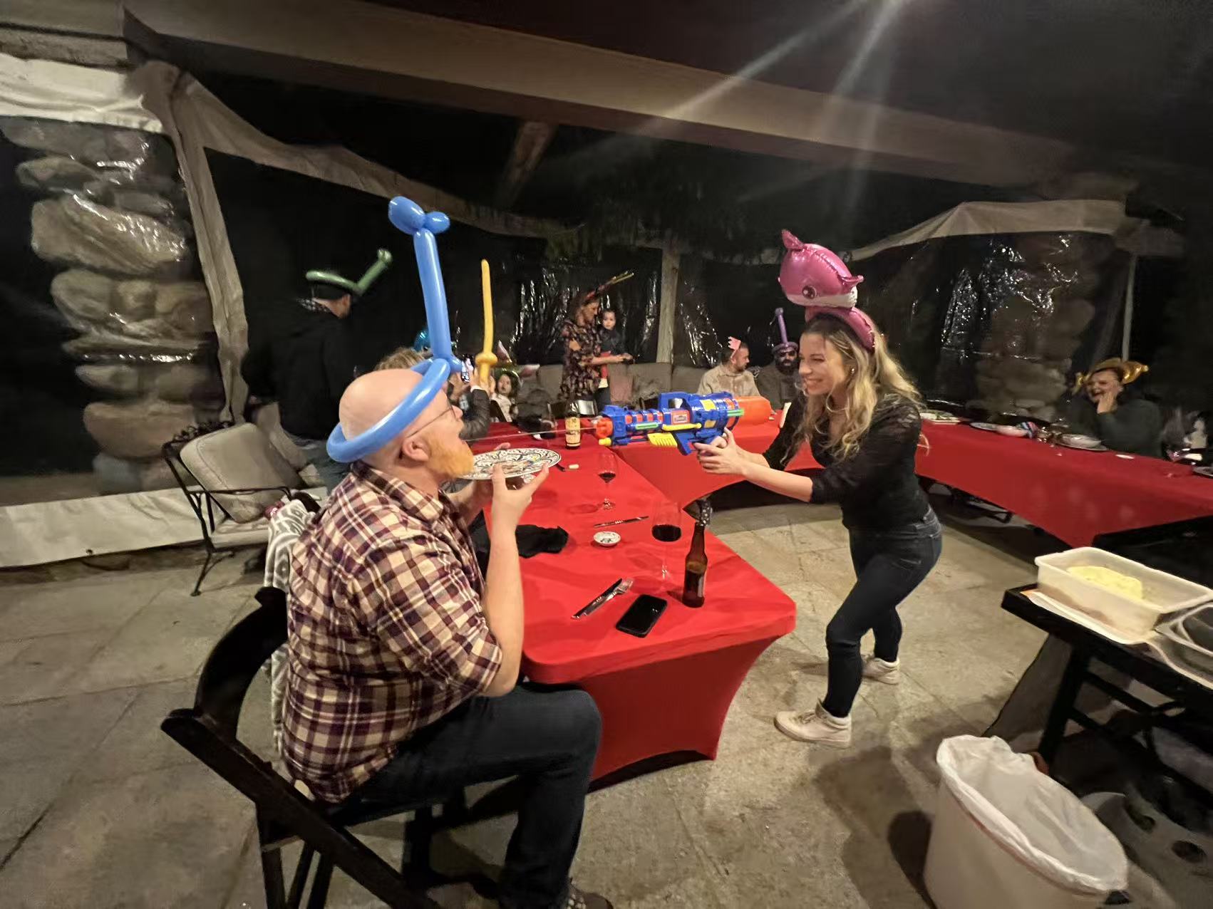 Variety of fresh hibachi proteins including chicken, steak and seafood